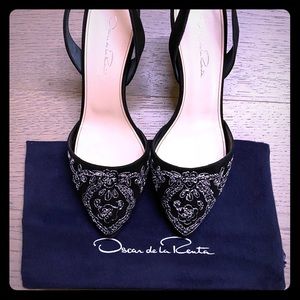 Oscar de la Renta Pamie Heels 55mm NWOB
